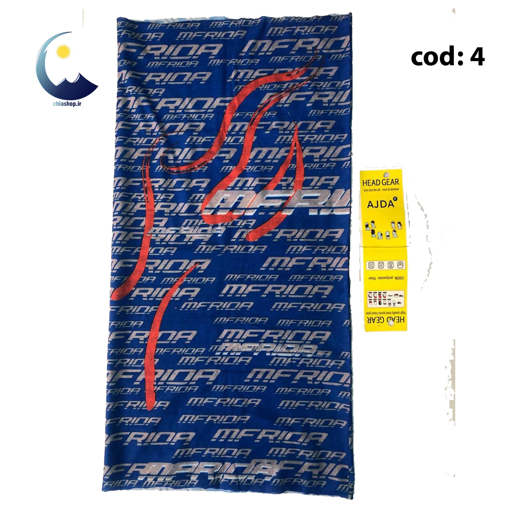 اسکارف دستمال سر دستمال گردن چندکاره AJDA مدل H2