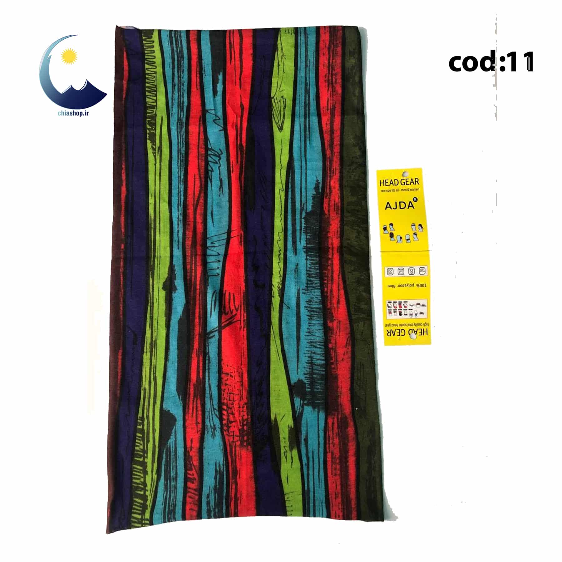 اسکارف دستمال سر دستمال گردن چندکاره AJDA مدل H2