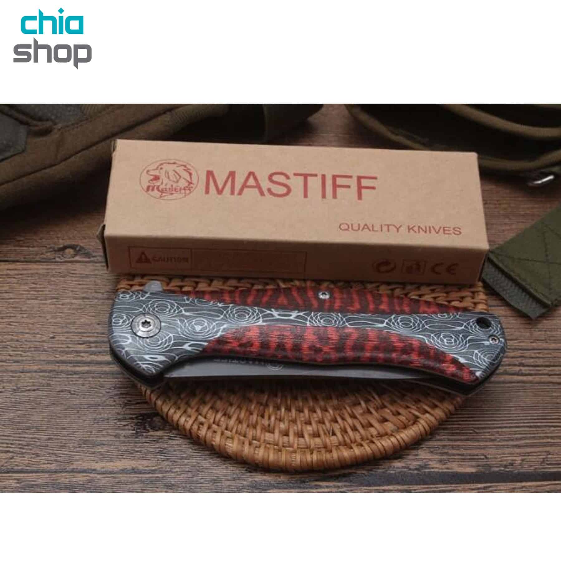 چاقو تاشو نیمه اتوماتیک ماستیف مدل Mastiff DA159