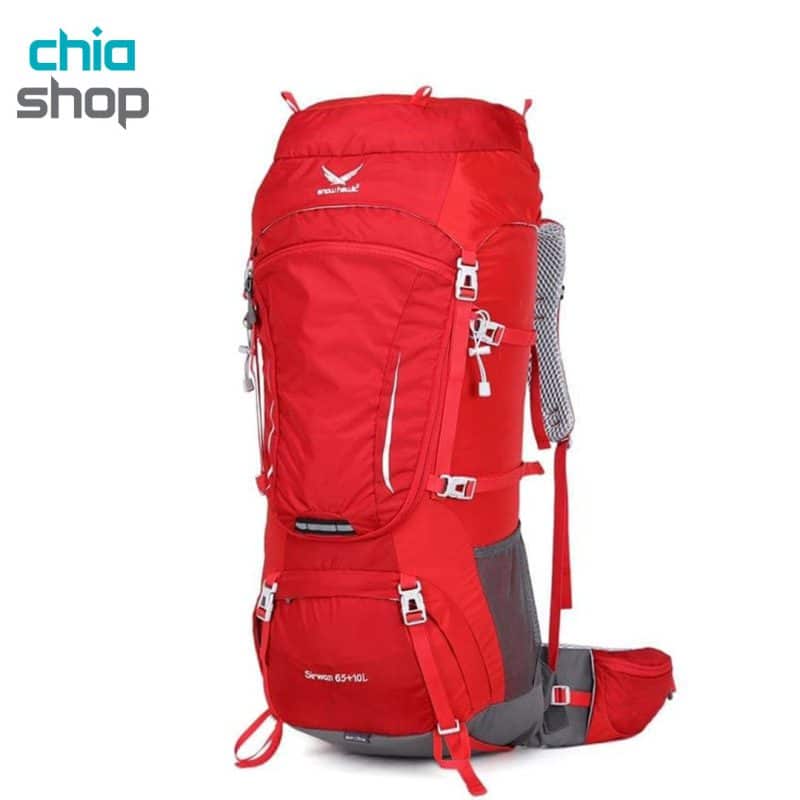 کوله کوهنوردی اسنوهاوک 10+65 لیتری مدل Snowhawk 8099 Backpack Sirwan مدل Snowhawk backpack: Sirwan