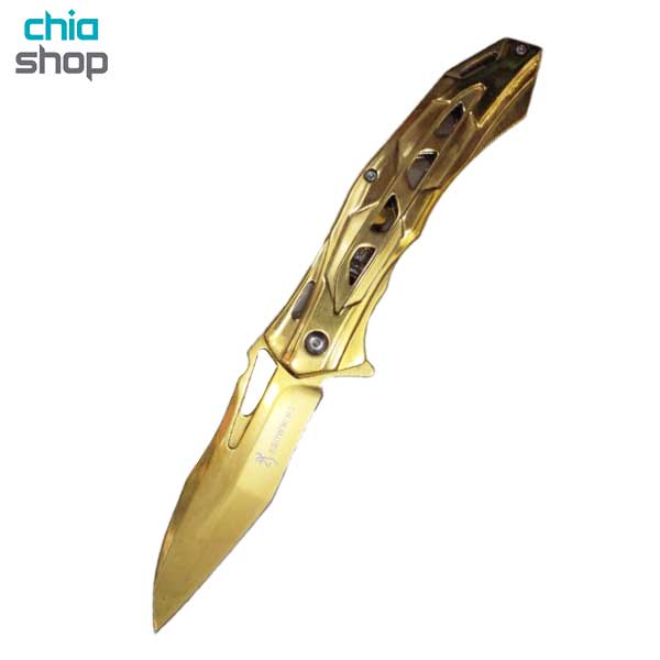 چاقو برونینگ مدل FA74 طلایی